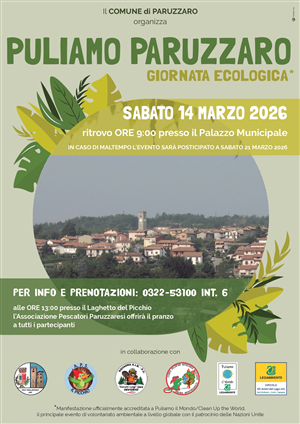 GIORNATA ECOLOGICA: PULIAMO PARUZZARO